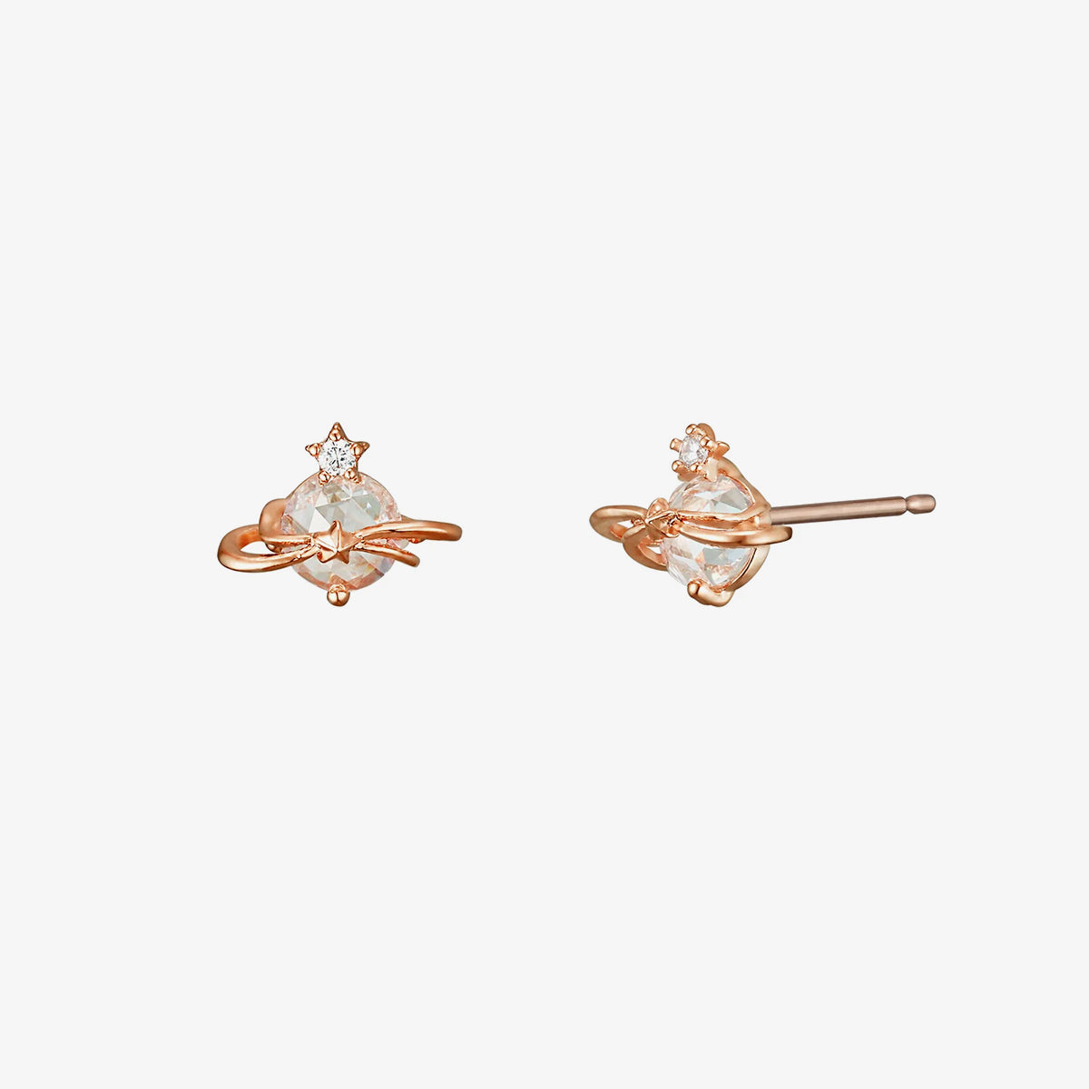 Princess saturn earrings-6