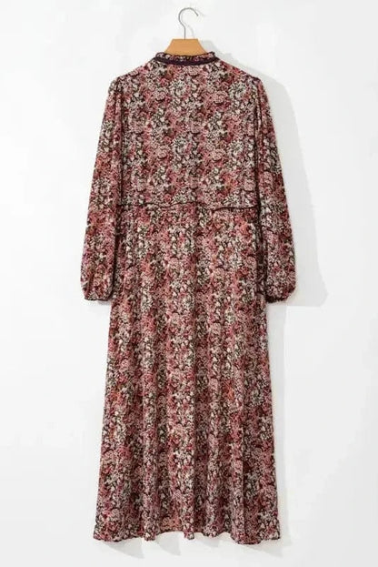 Sienna Petal Tier Midi Dress-4