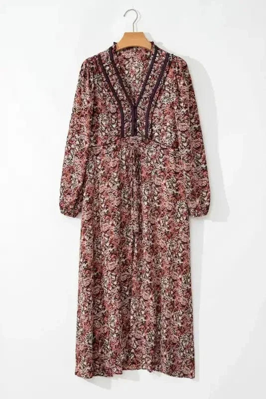 Sienna Petal Tier Midi Dress-3