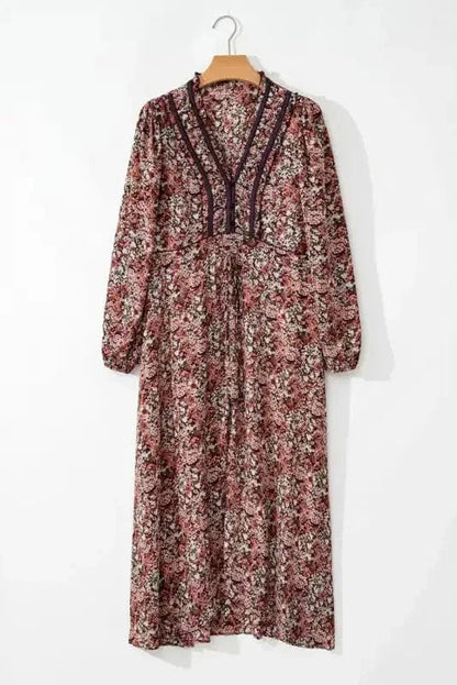 Sienna Petal Tier Midi Dress-3