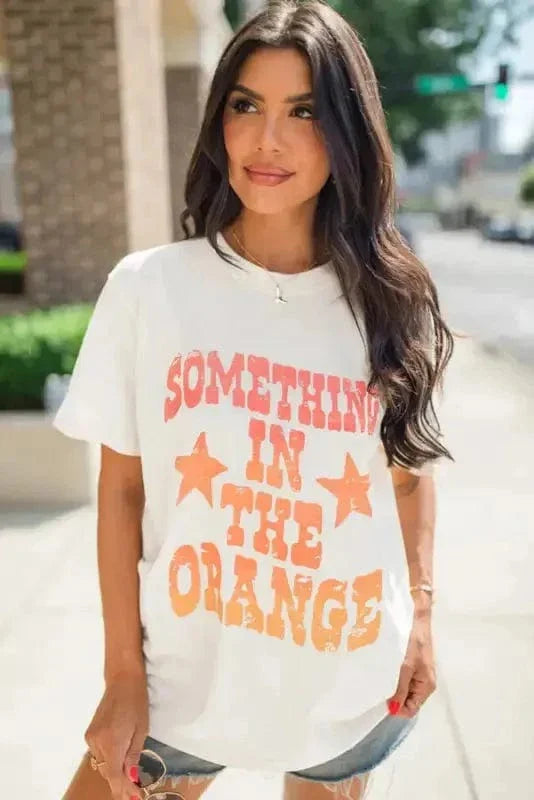 SOMETHING IN THE ORANGE Graphic T-Shirt-3