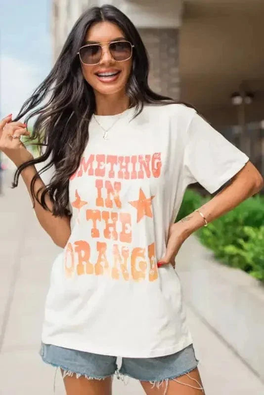 SOMETHING IN THE ORANGE Graphic T-Shirt-2