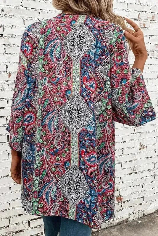 Paisley Panache Kimono-1