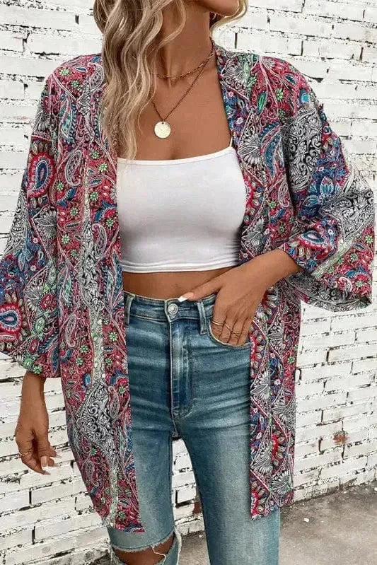 Paisley Panache Kimono-0