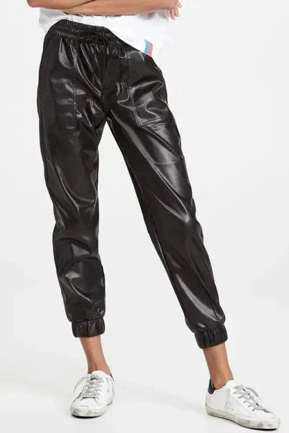 Posh Trotter Faux Leather Pants-4