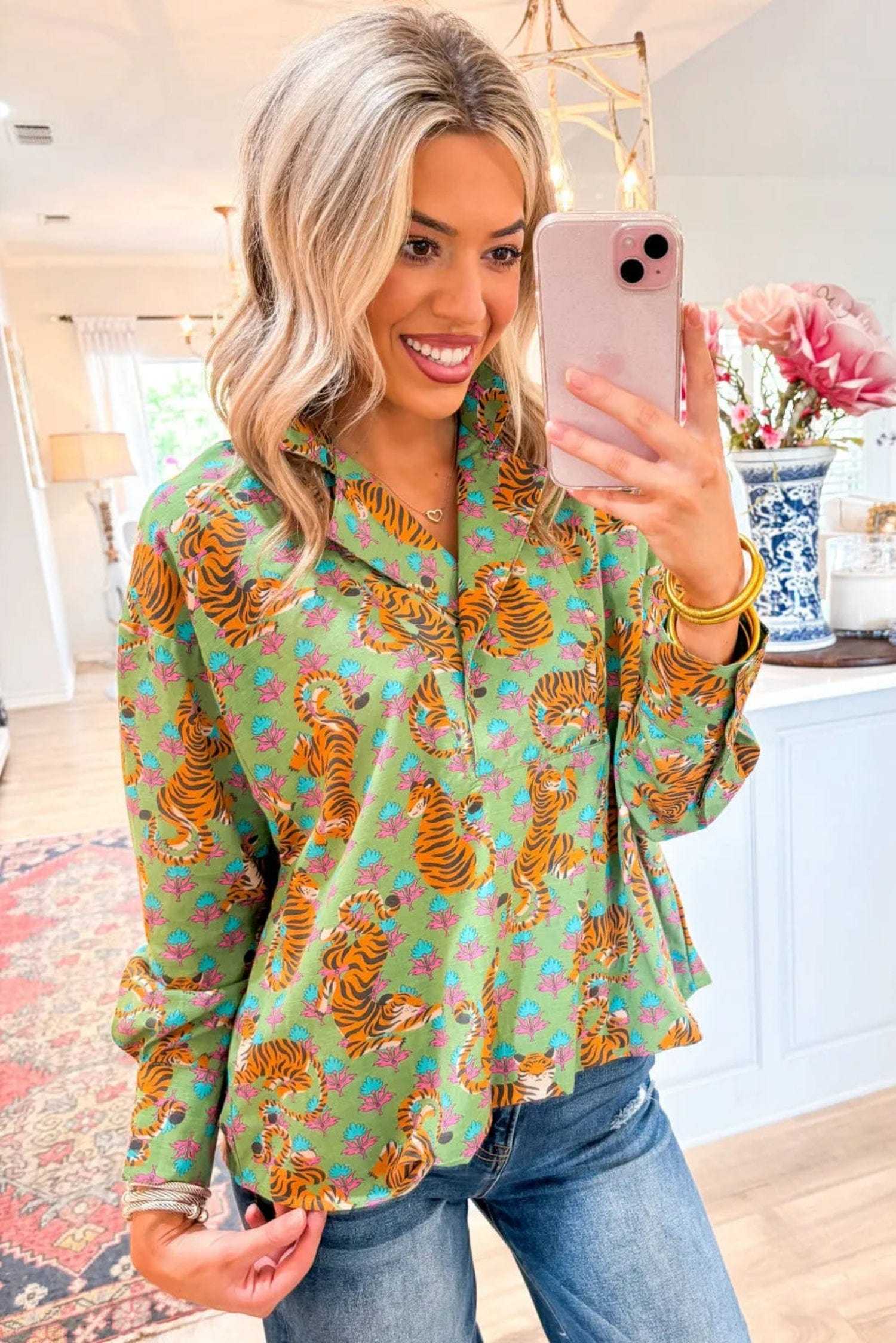 Tiger Chic Casual Shirt-2