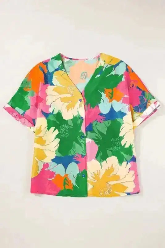 Tropical Bloom Shirt-4