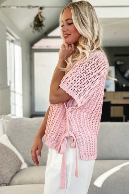 Soft Hue Crochet Top-4