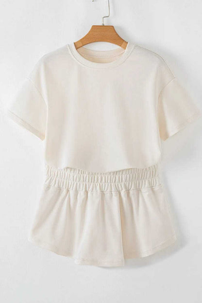 Polished Ruffle Skort Set-2