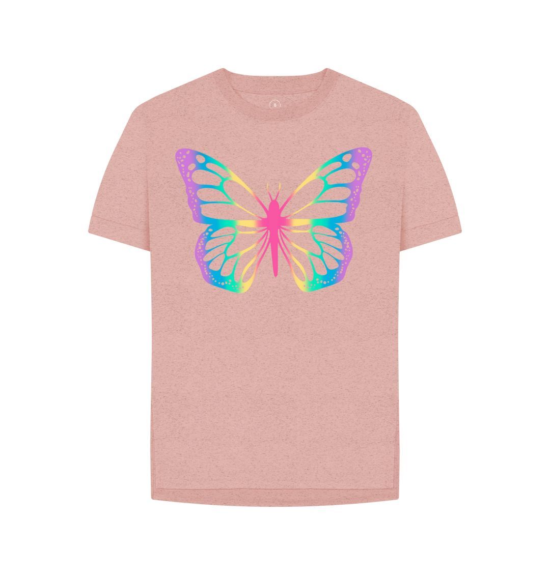 Women's Butterfly Print T-Shirts