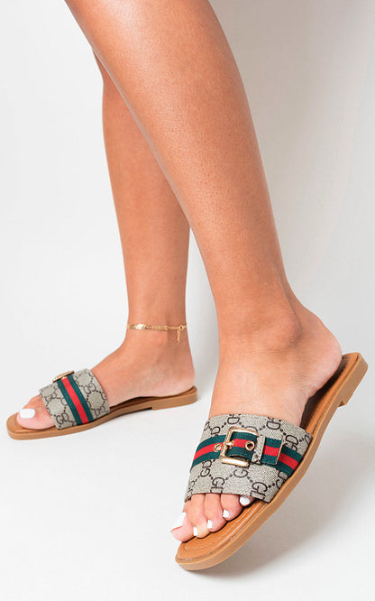 Open Toe Flat Sandals For Women