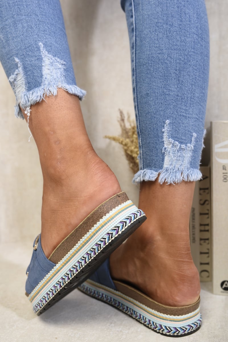 Decorated Platform Sandals-7