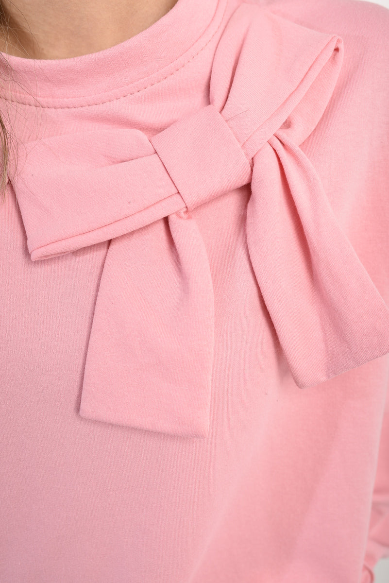 Long Sleeve Bow Detail Jumper-8