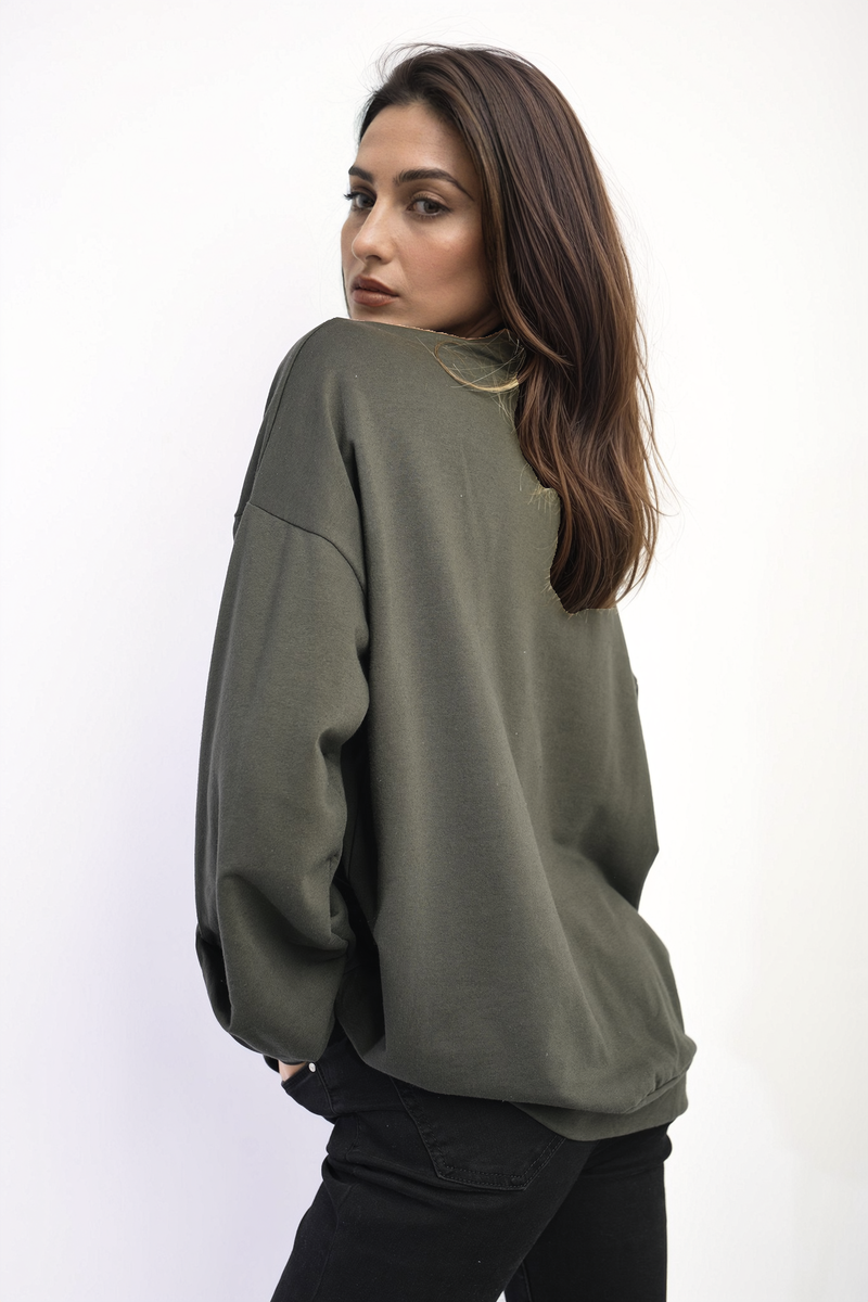 Long Sleeve Bow Detail Jumper-4