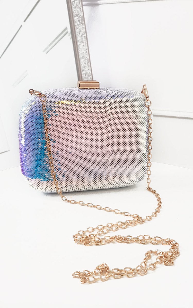 Sequin Embellished Handbag-4