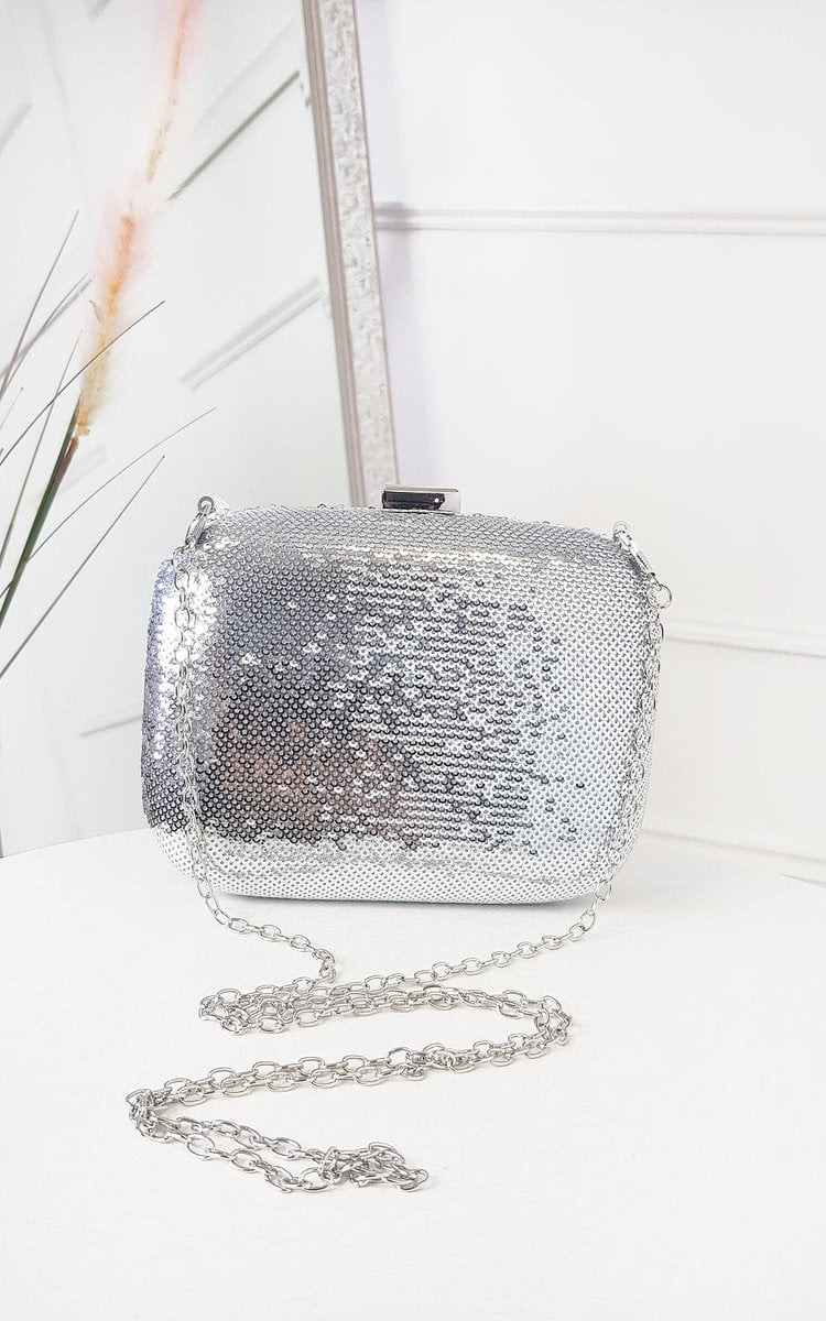 Sequin Embellished Handbag-3