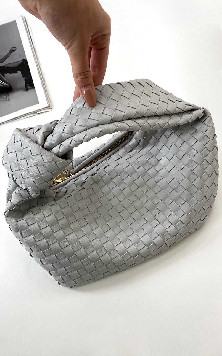 Faux Leather Quilted Handbag-4