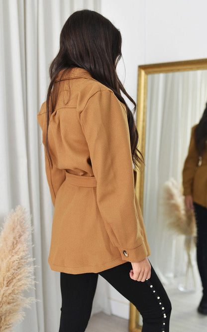 Belted Shacket-5