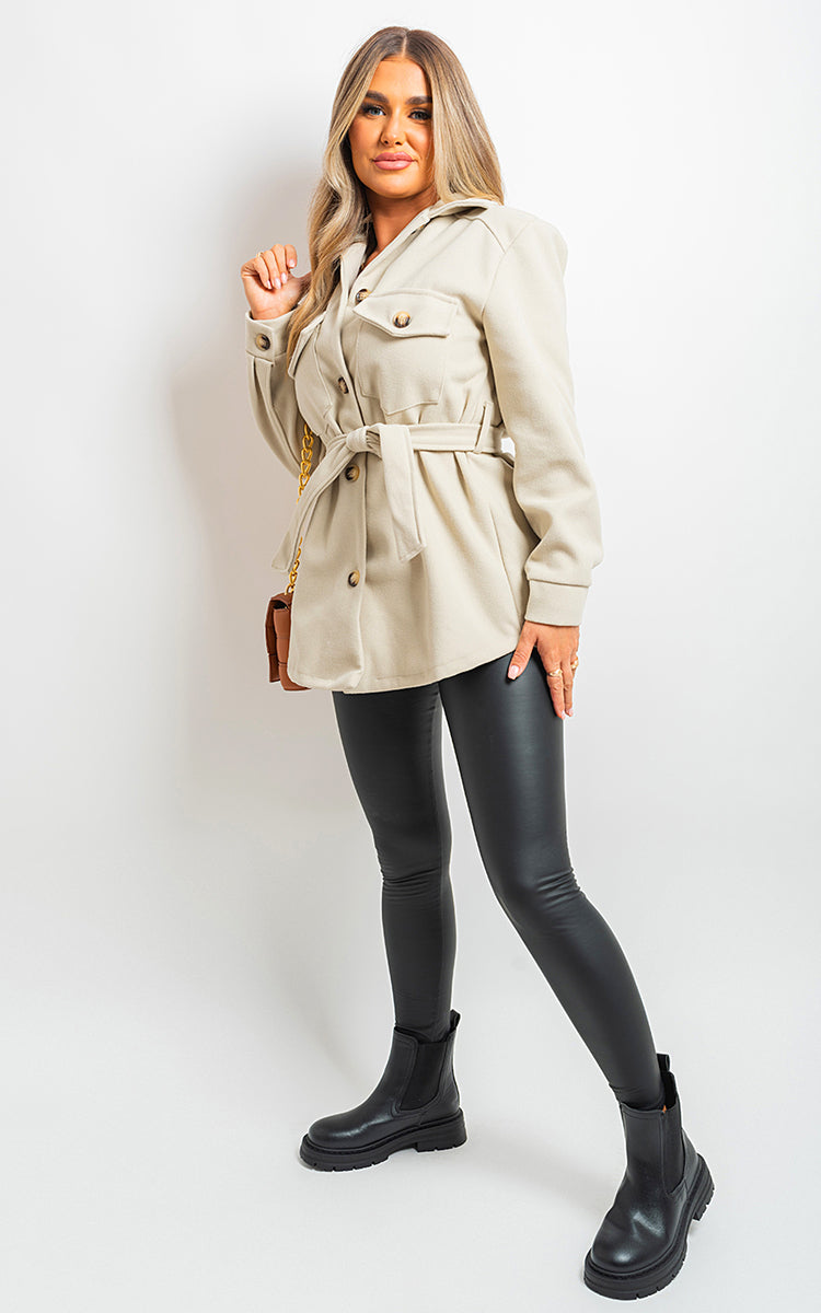 Belted Shacket-9