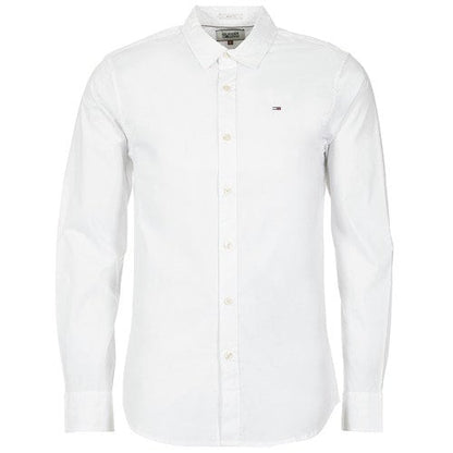 TOMMY HILFIGER Men&#39;s Oxford Shirt Slim Fit Polo shirt Collar Button Down Formal polo T-Shirt S M L XL XxL
