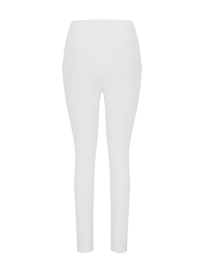 New Women's High Waist Hip Pocket Yoga Pants