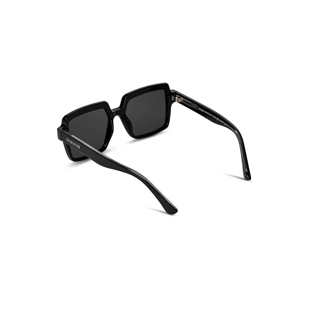 Sleek Black Square Frame Polarized Sunglasses for Men & Women