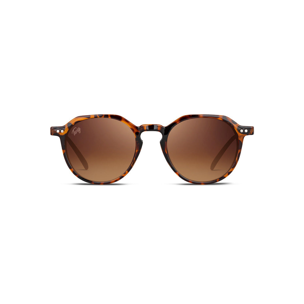 Tortoise Shell Round Sunglasses for Men – Vintage-Inspired UV Protection Eyewear