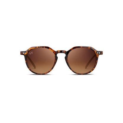Tortoise Shell Round Sunglasses for Men – Vintage-Inspired UV Protection Eyewear