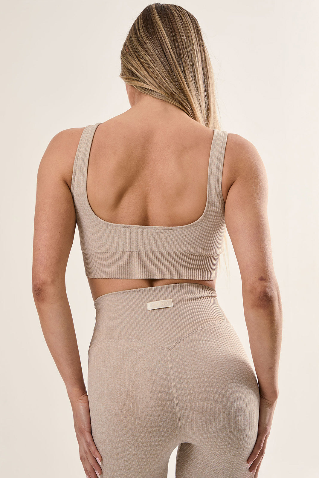 Ribbed Seamless Bra