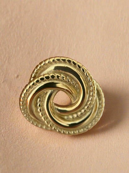 Sculpted Twist Studs-3