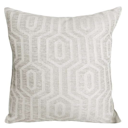 Paris Cushion Covers 2 Pack Modern Natural Decorative Square Scatter Cushions with Invisible Zipper for Sofa & Bed by OLIVIA ROCCO