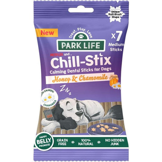 Park Life Chill-Stix Honey & Chamomile 180g (7x Medium Sticks) - AS SEEN ON DRAGONS DEN