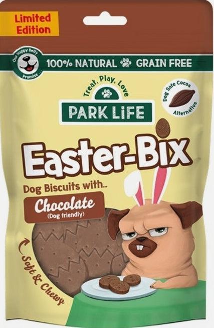 PARK LiFE Easter-Bix Dog Biscuits Chocolate Egg 100g
