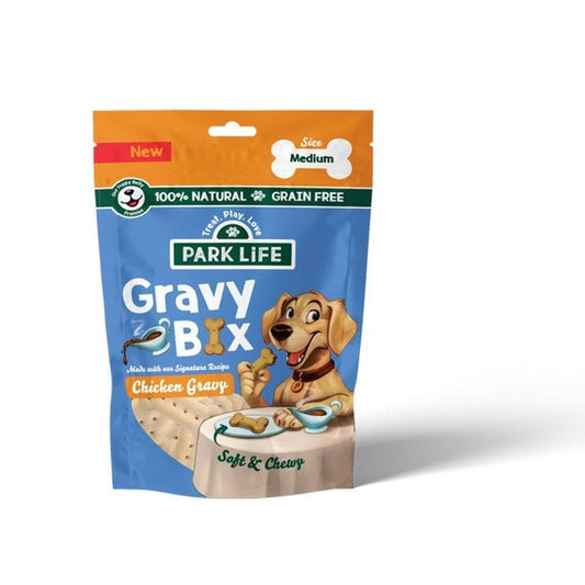 PARK LiFE Gravy Bix Dog Biscuits Chicken 100g - AS SEEN ON DRAGONS DEN