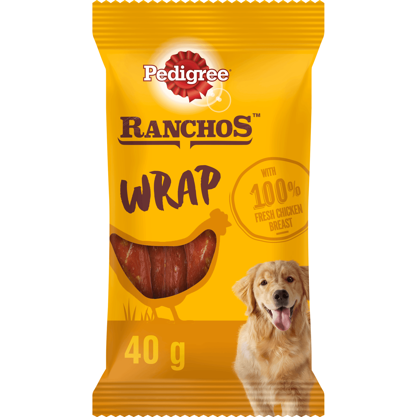 PEDIGREE Ranchos Rewards Lastin Chicken, 40g