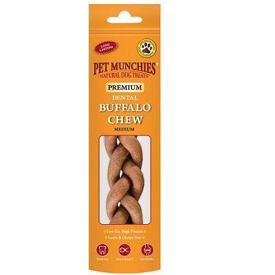 Pet Munchies Buffalo Chew Med 55g