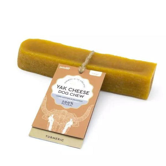 Petello Yak Cheese With Turmeric Dog Chew