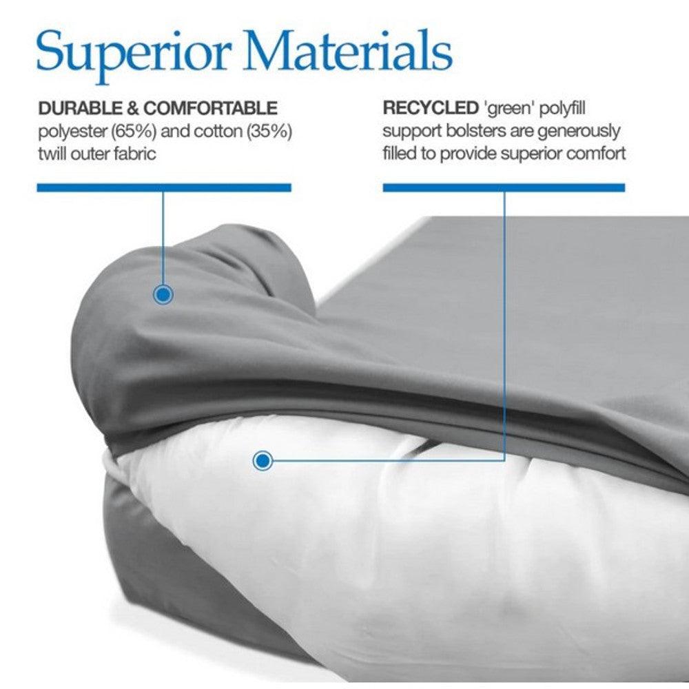 PetFusion Ultimate Solid Waterproof Memory Foam Dog Bed for Medium and Large Dogs