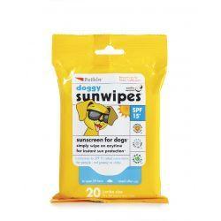 Petkin Sunscreen Wipes, 20pcs