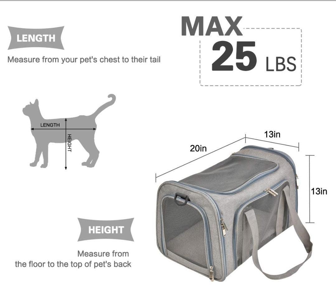 Portable Fabric Pet Carrier - Dog Shack UK