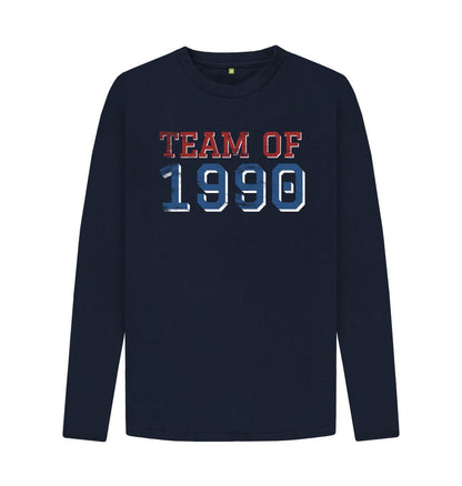 TEAM OF 1990 Print Men's Sweatshirt