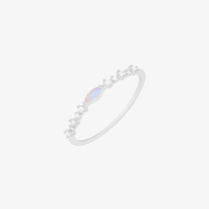 Pink Moonstone Ring-5