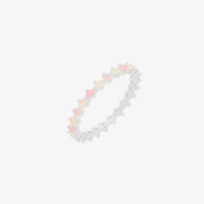 Triple Gemstone Ring-5