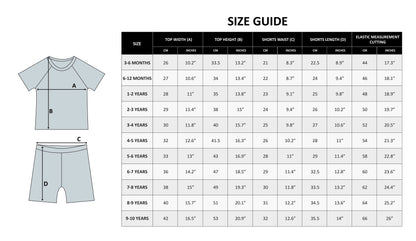 Soft Grey Ribbed Toddler Short Set – Comfortable Summer Outfit for Kids