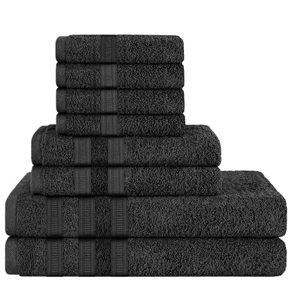 Ritz Viscose Stripe Super Soft Cotton Luxury Absorbent Towels, Jumbo Bath Sheet Packs & Towel Bale Sets Available by OLIVIA ROCCO
