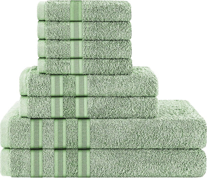 Ritz Viscose Stripe Super Soft Cotton Luxury Absorbent Towels, Jumbo Bath Sheet Packs & Towel Bale Sets Available by OLIVIA ROCCO