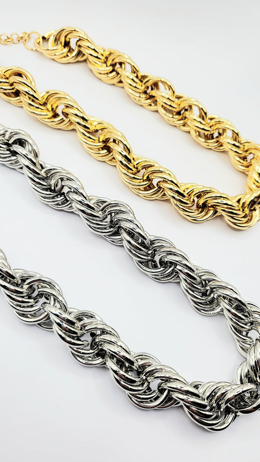 Rope Link Chain Necklace