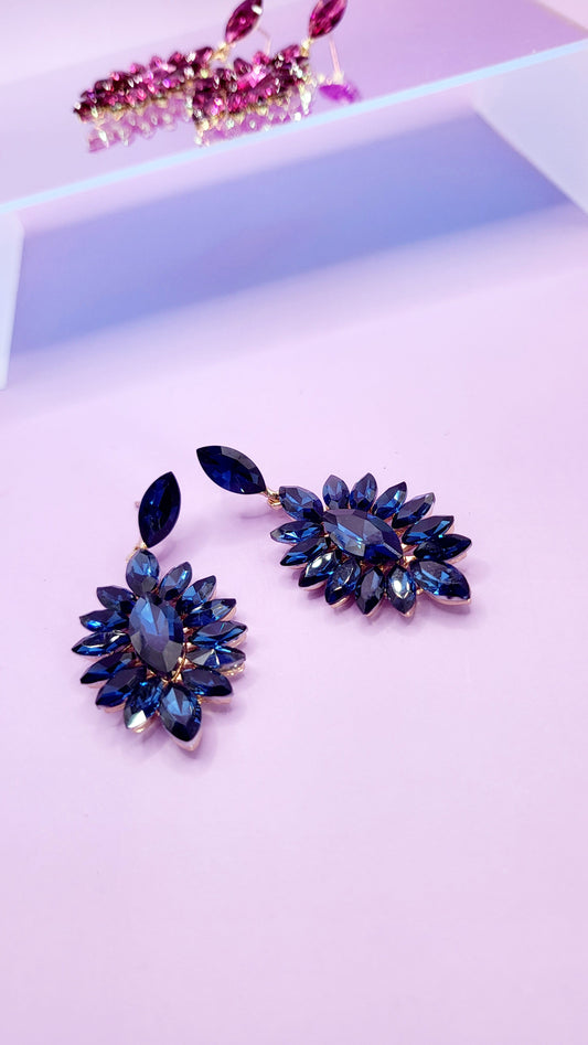 Twilight Crystal Drop and Dangle Earrings