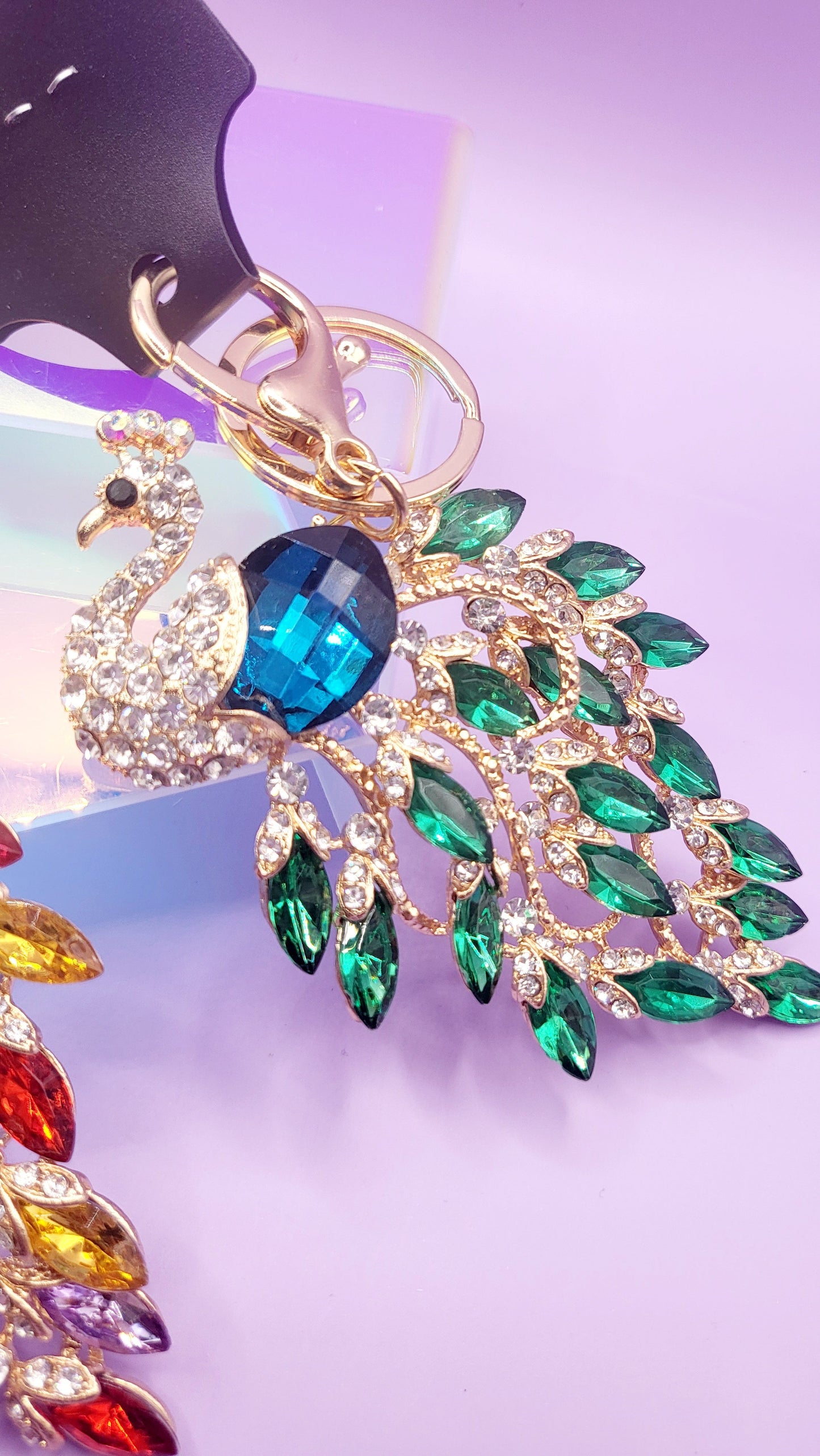Peacock Key Ring