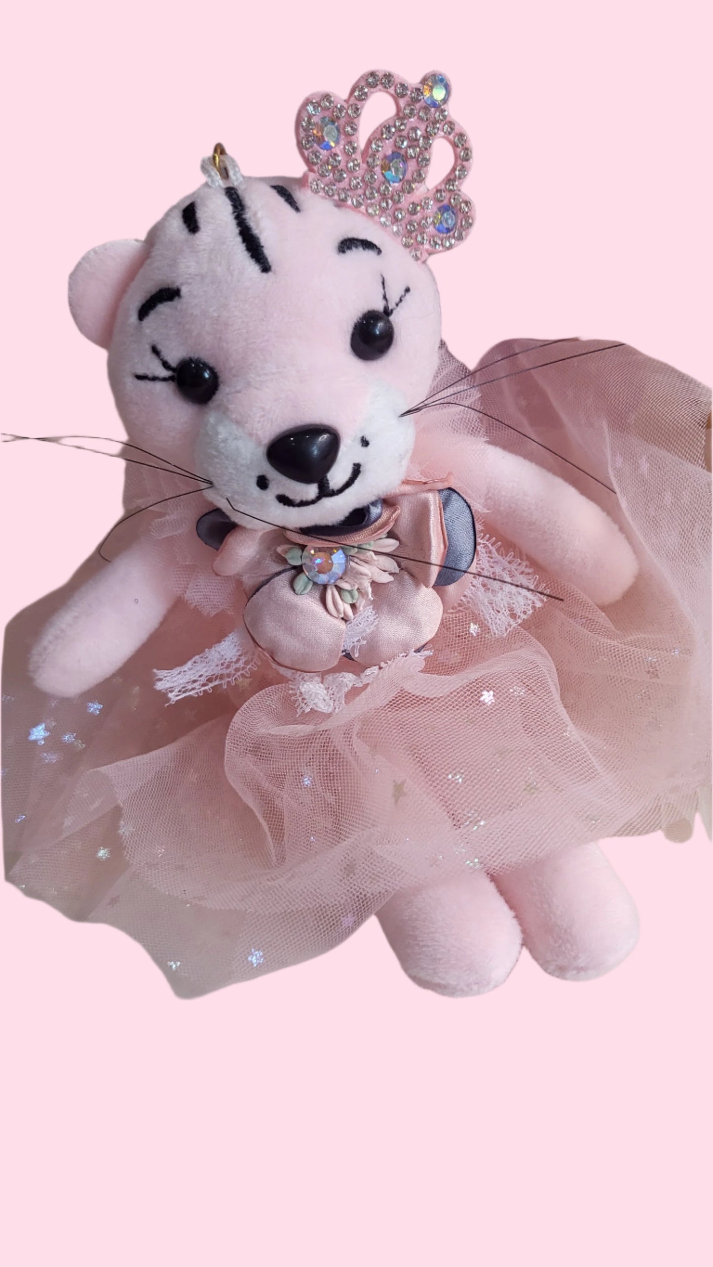 Softie Squad Tiger Bag Charm Key Ring